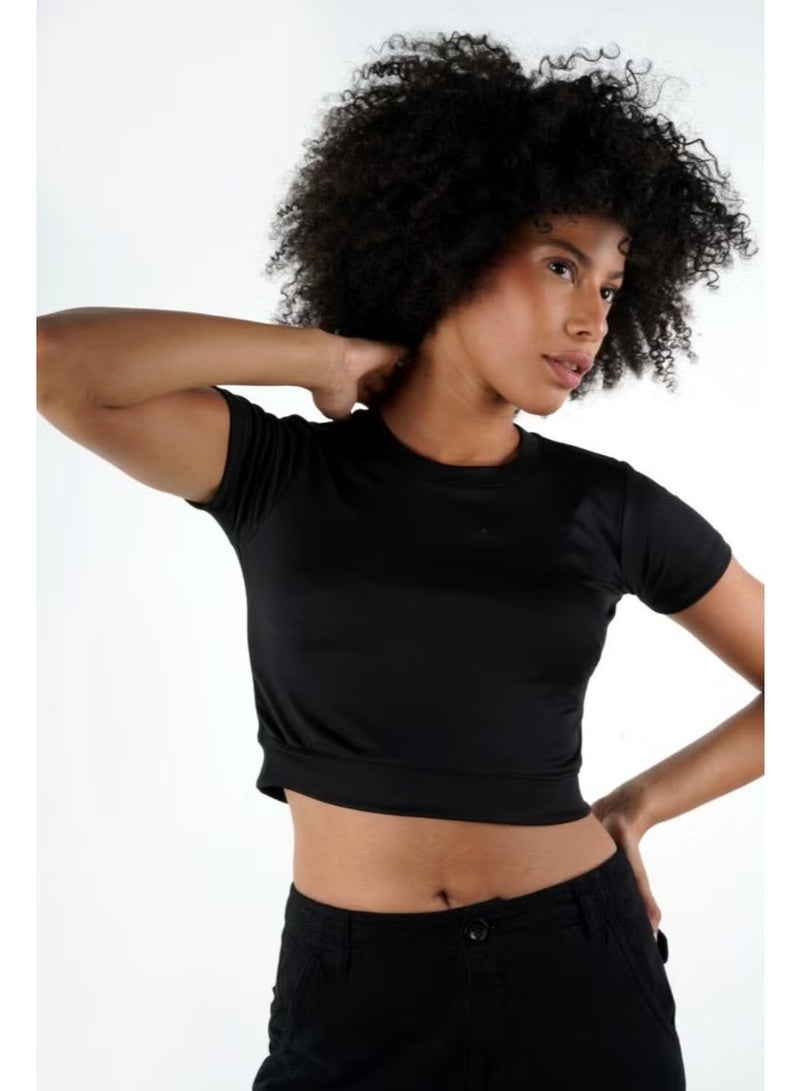 Alexander Gardi Crew Neck Crop T-Shirt (B24-326A) - Image 3